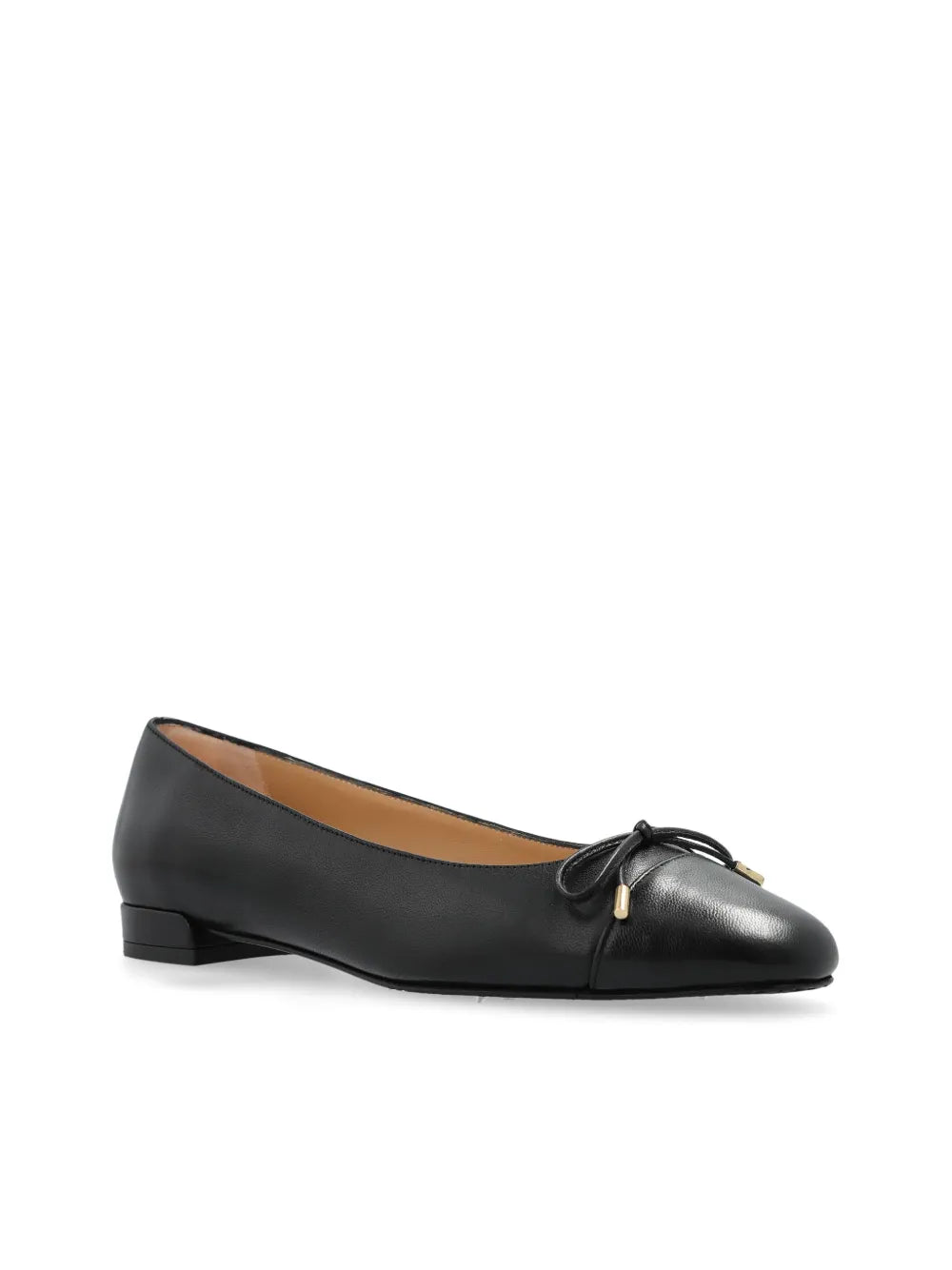 Stuart Weitzman Sleek Bow ballerina shoes
