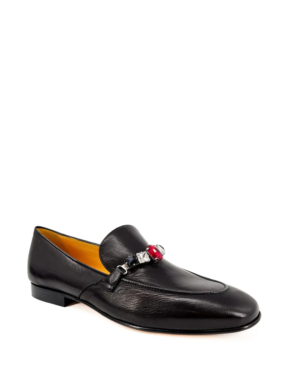Madison.Maison jeweled leather loafers