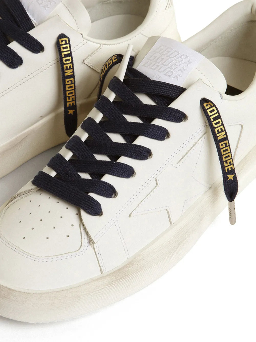 Golden Goose logo-print shoe laces