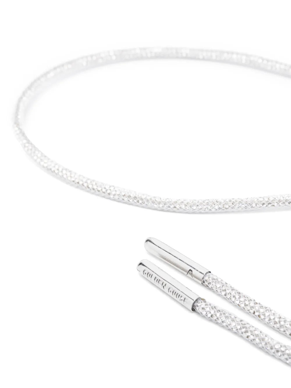Golden Goose crystal-embellished shoe laces