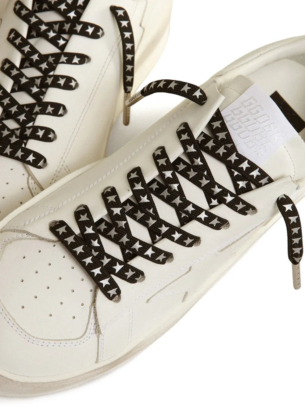 Golden Goose star-print shoe laces