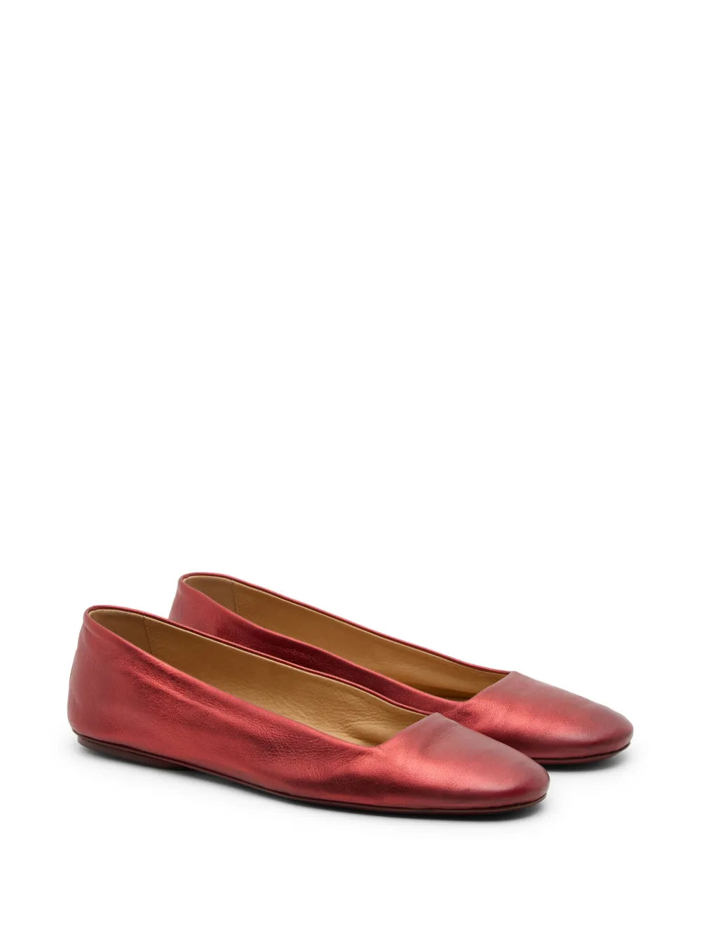 Marsèll metallic ballerinas