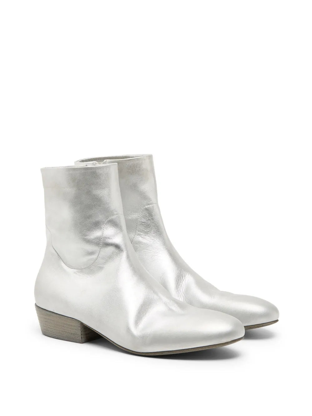 Marsèll metallic-leather ankle boots