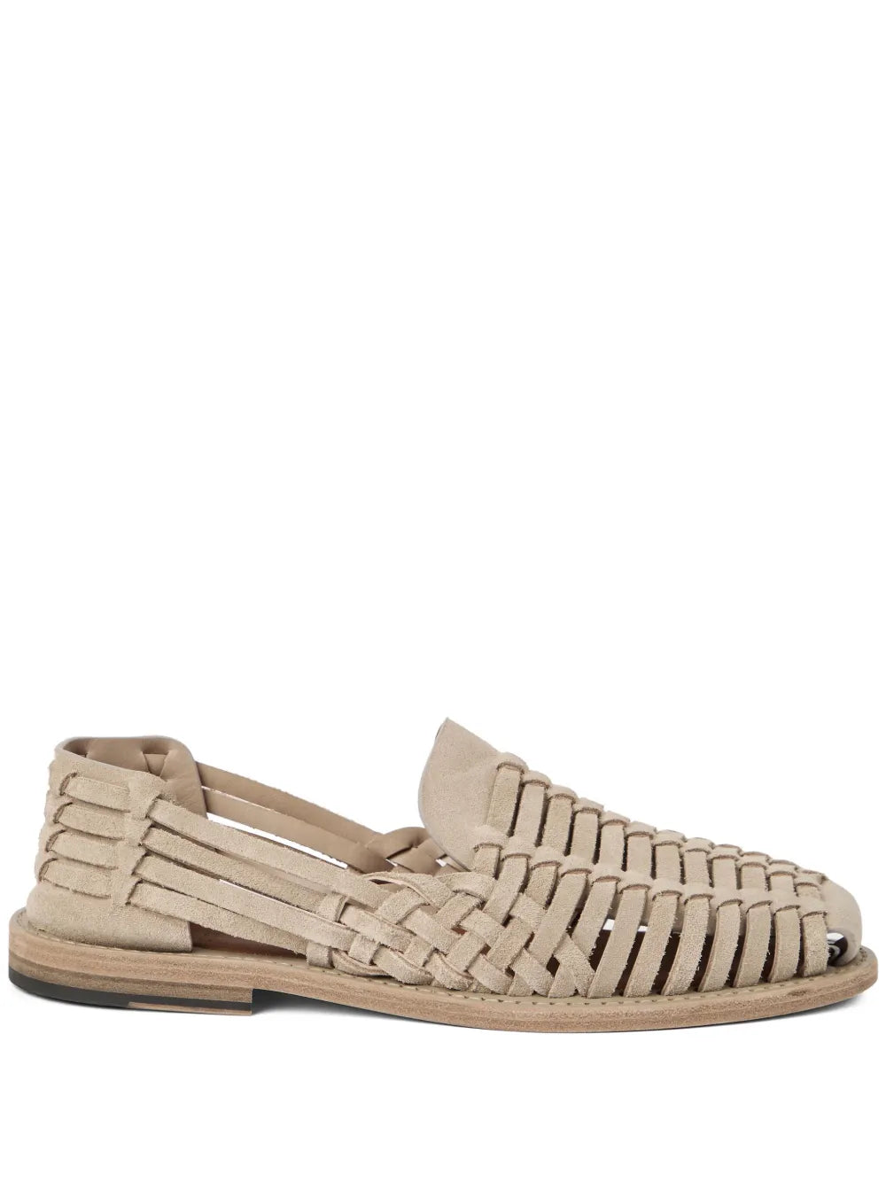 Brunello Cucinelli suede sandals