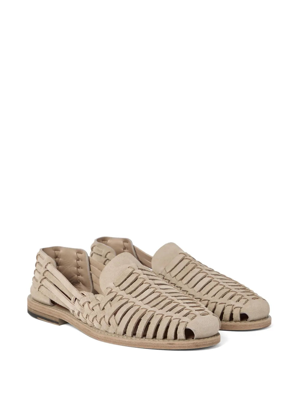 Brunello Cucinelli suede sandals