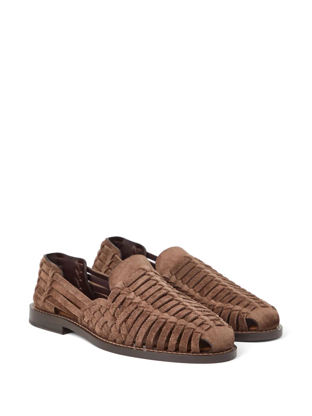Brunello Cucinelli suede sandals