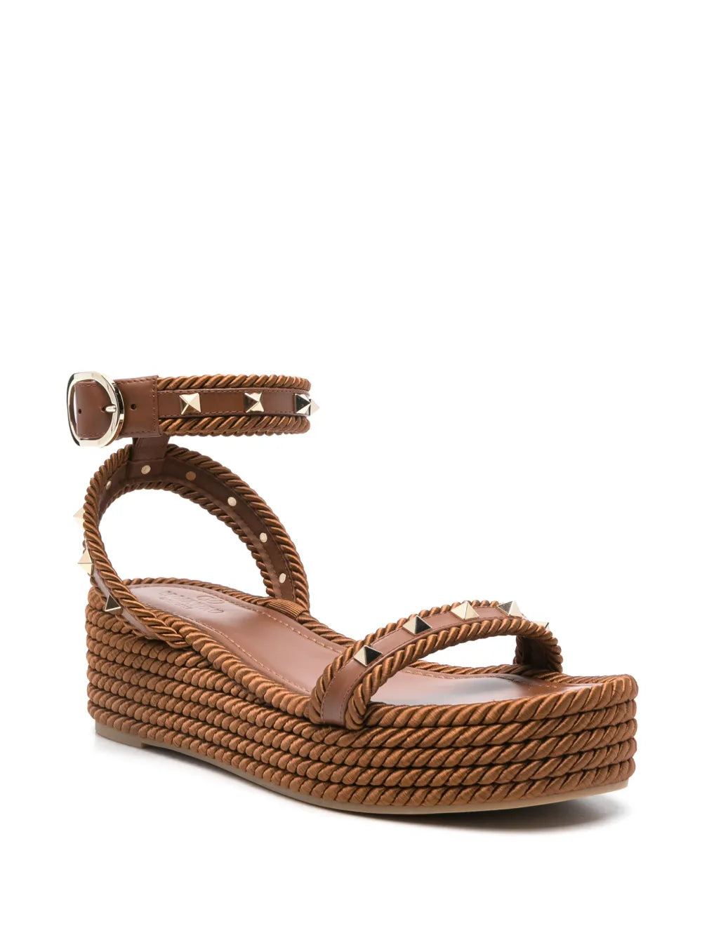 Valentino Garavani 45mm Rockstud espadrilles