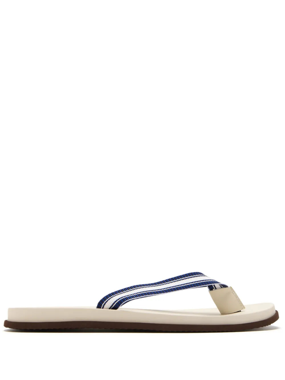 Brunello Cucinelli grosgrain flip flops
