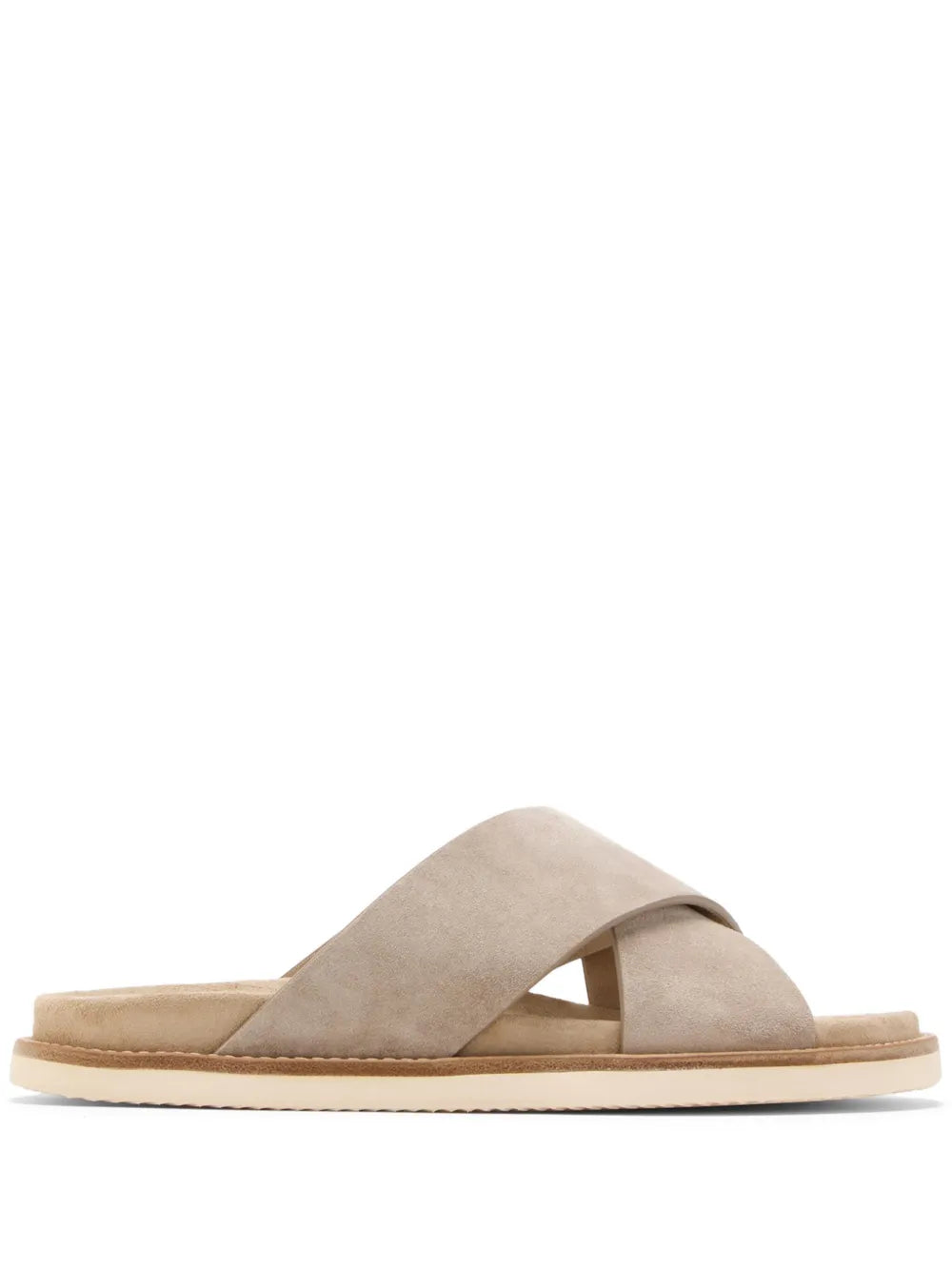 Brunello Cucinelli suede sandals