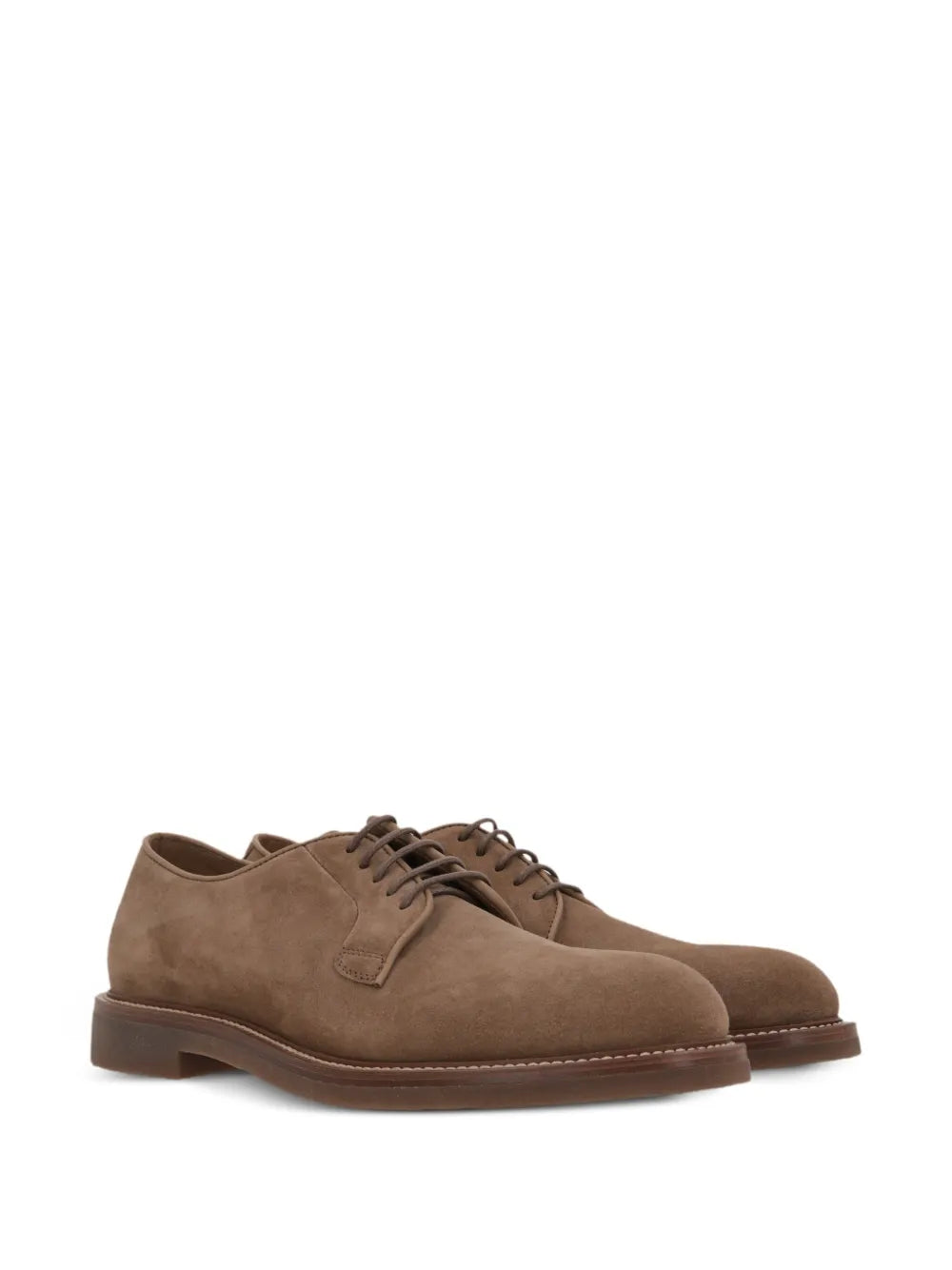 Brunello Cucinelli suede Derby shoes