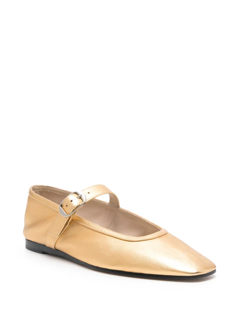 Le Monde Beryl leather ballerina shoes
