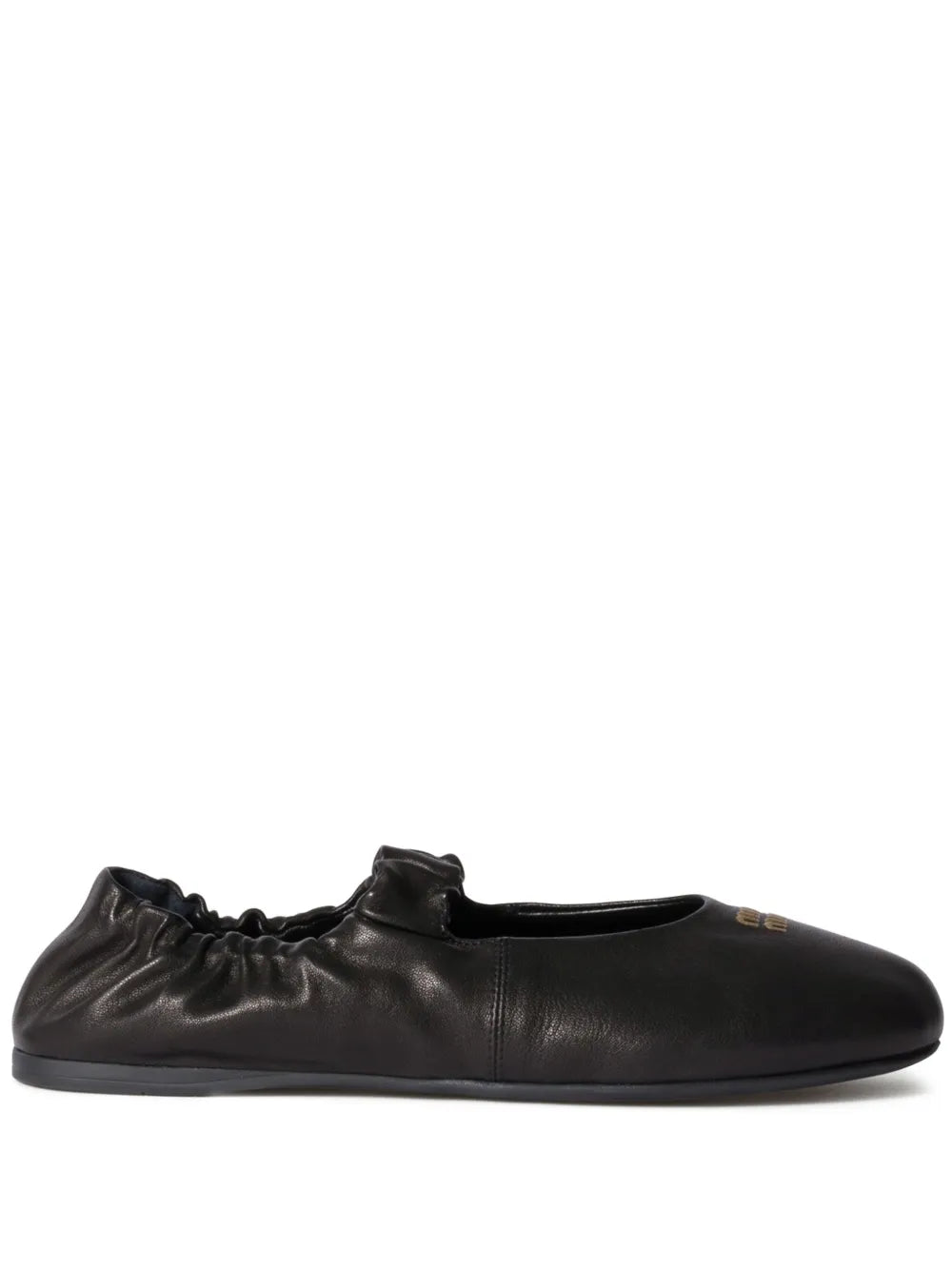 Miu Miu leather ballet flats