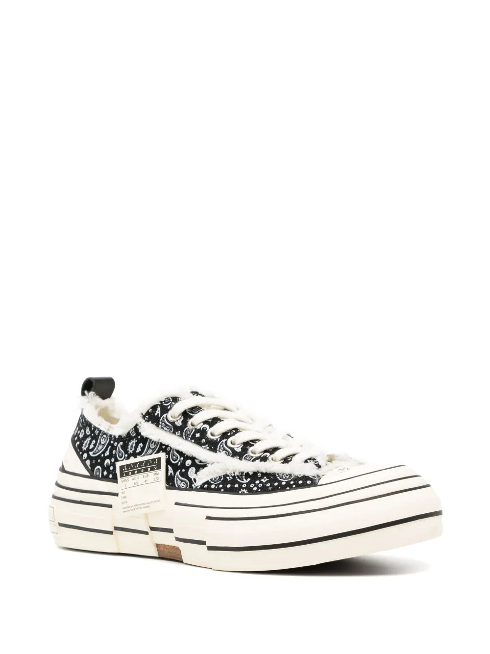 PEACE AND AFTER x VESSEL OG Paisley low sneaker