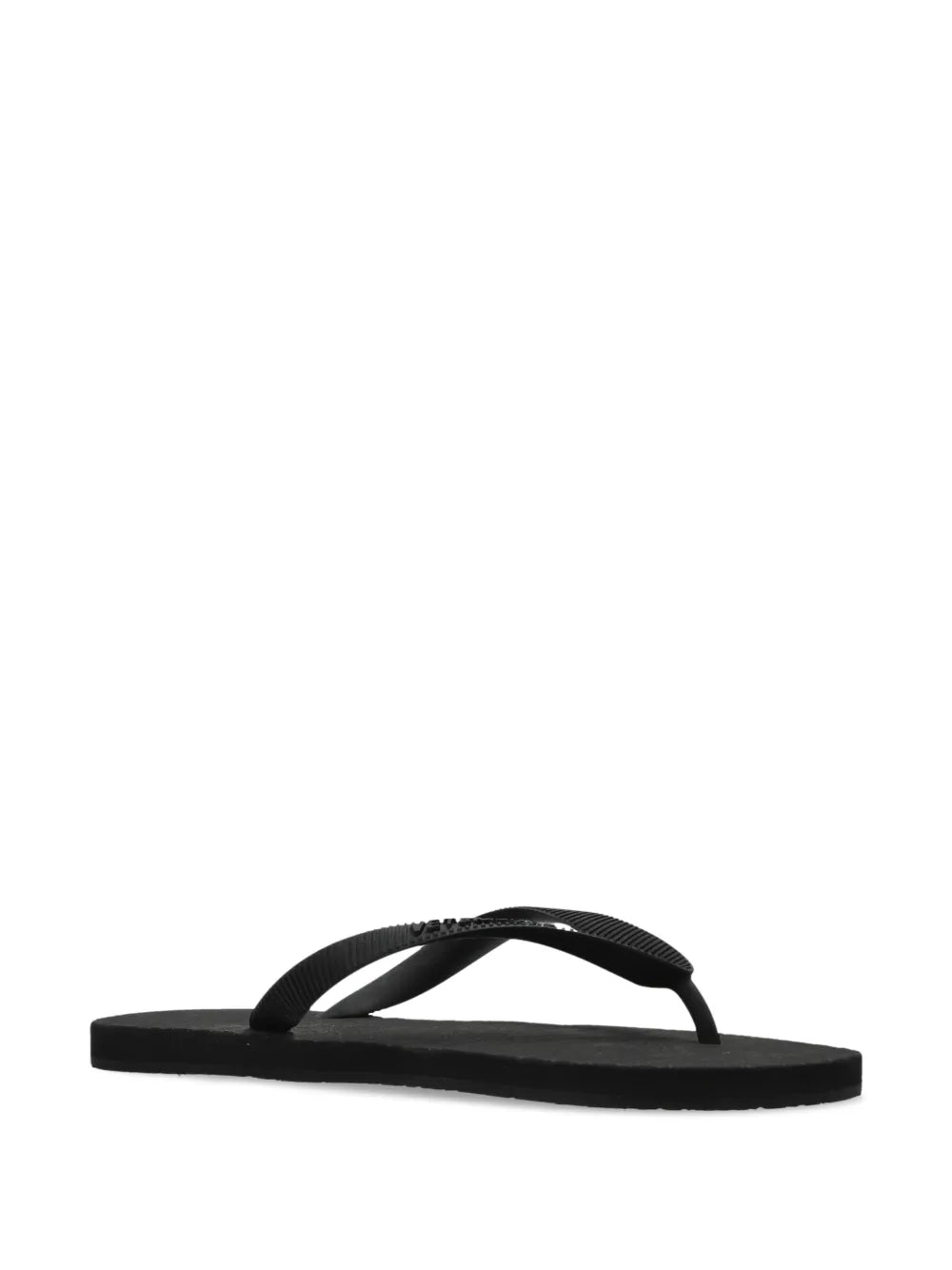 VETEMENTS embossed logo flip flops