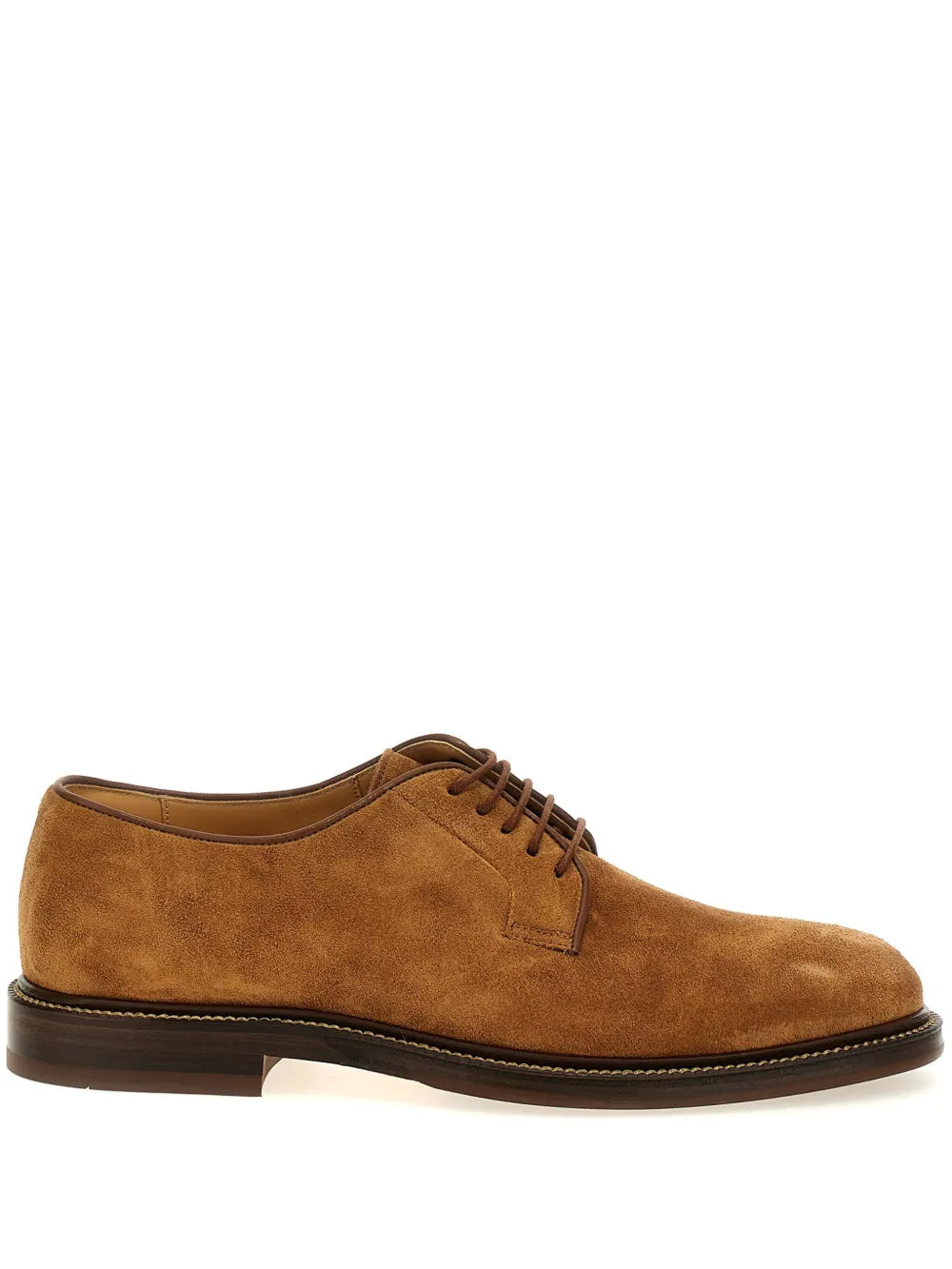 Brunello Cucinelli suede Derby shoes