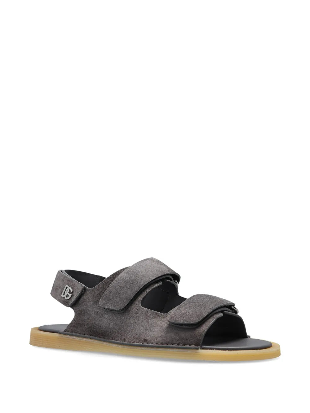 Dolce & Gabbana touch-strap leather sandals