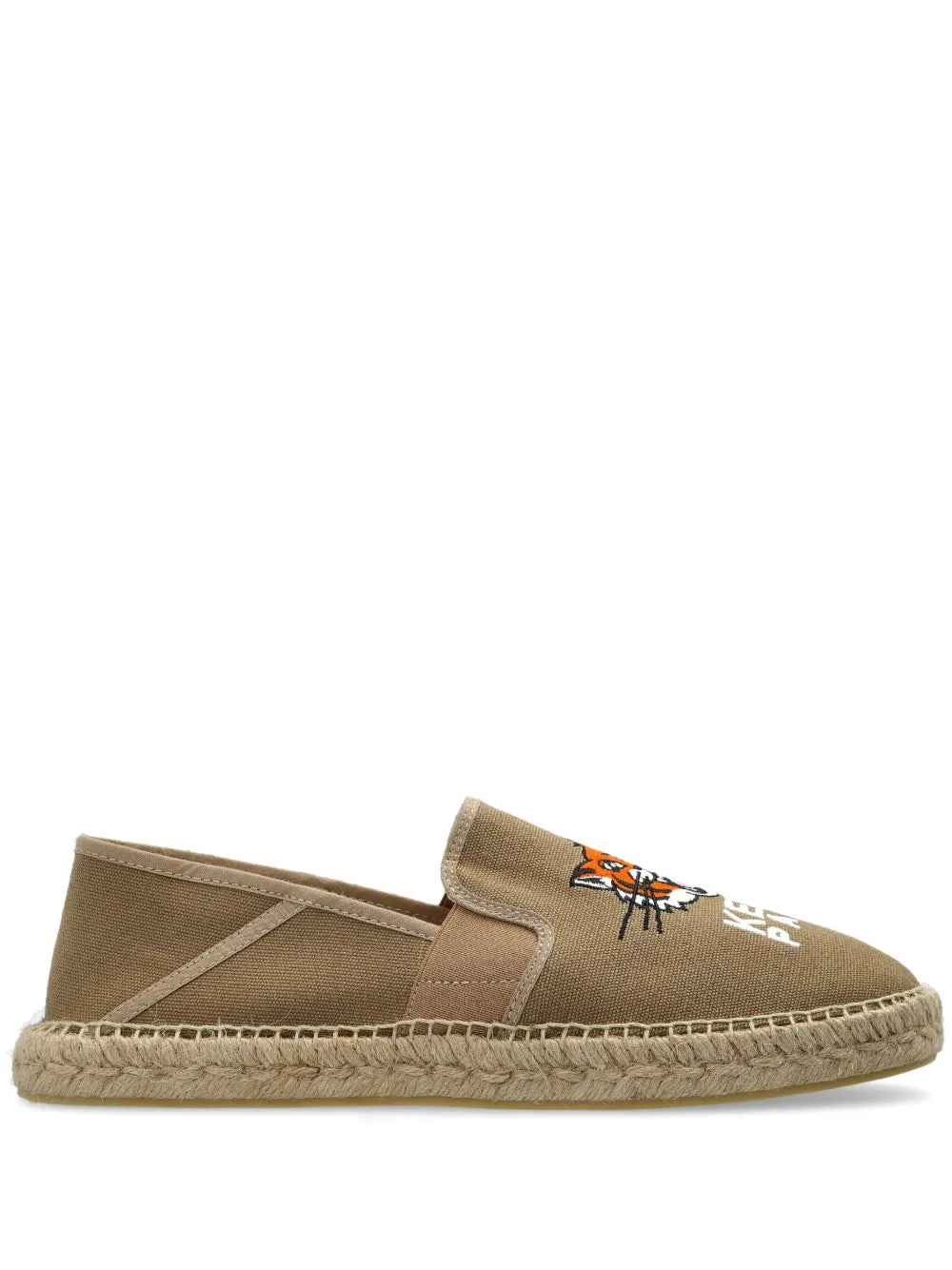 Kenzo Tiger-embroidered espadrilles