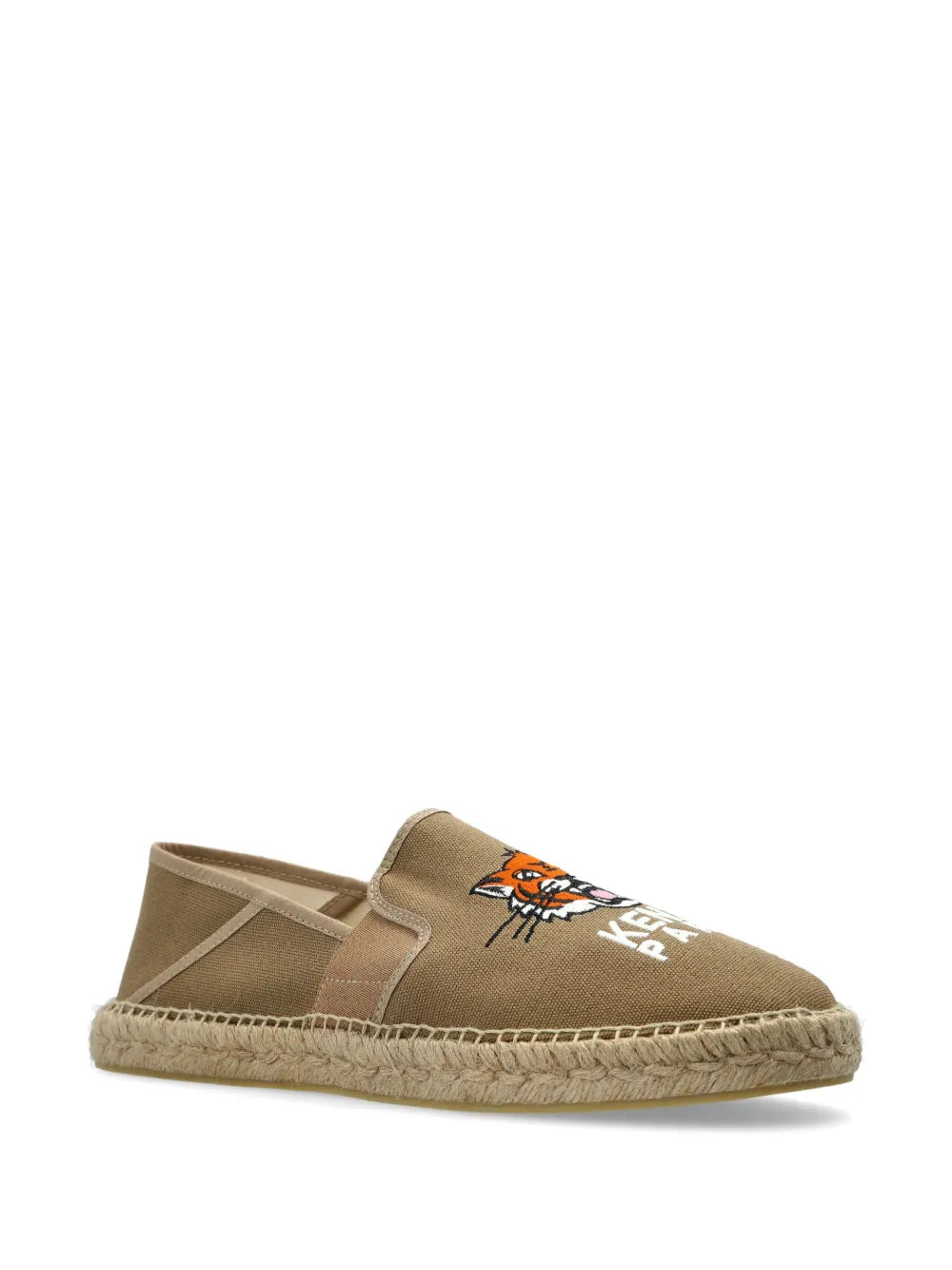 Kenzo Tiger-embroidered espadrilles