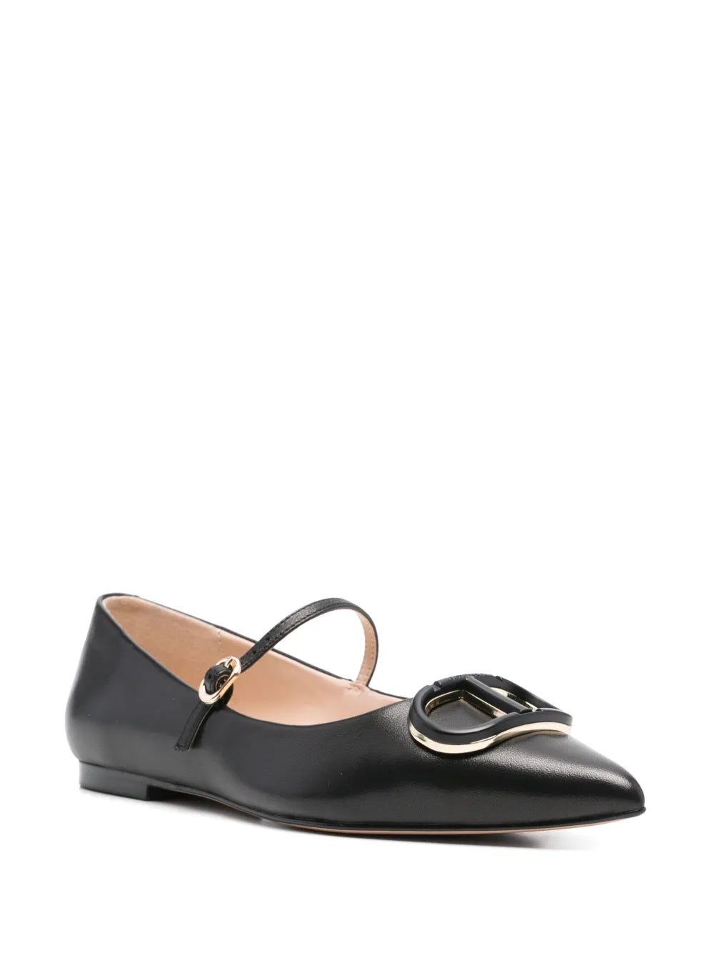 TWINSET Oval T ballet flats
