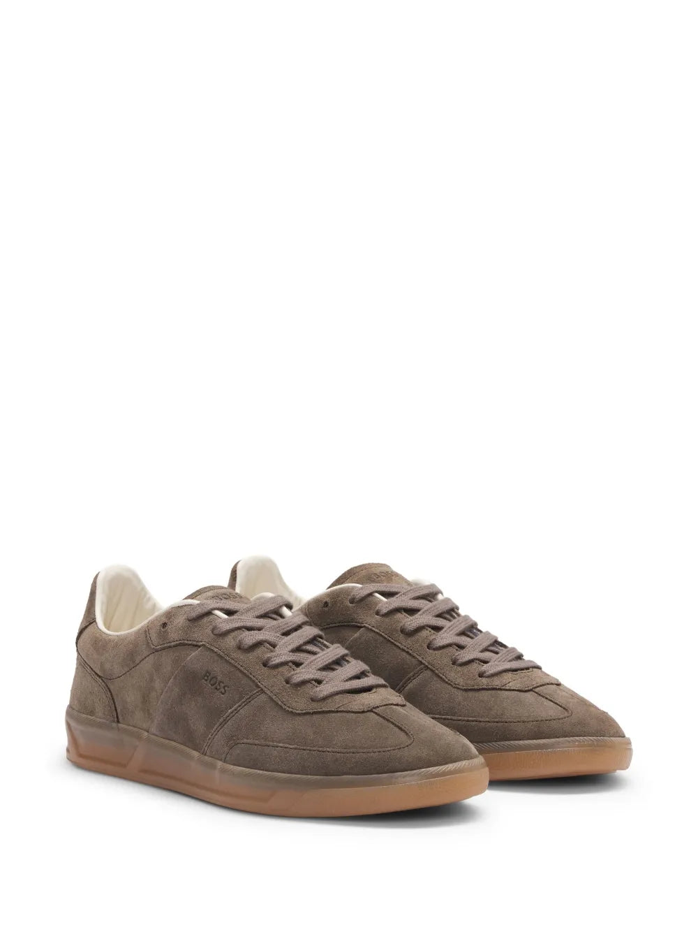 BOSS suede sneakers