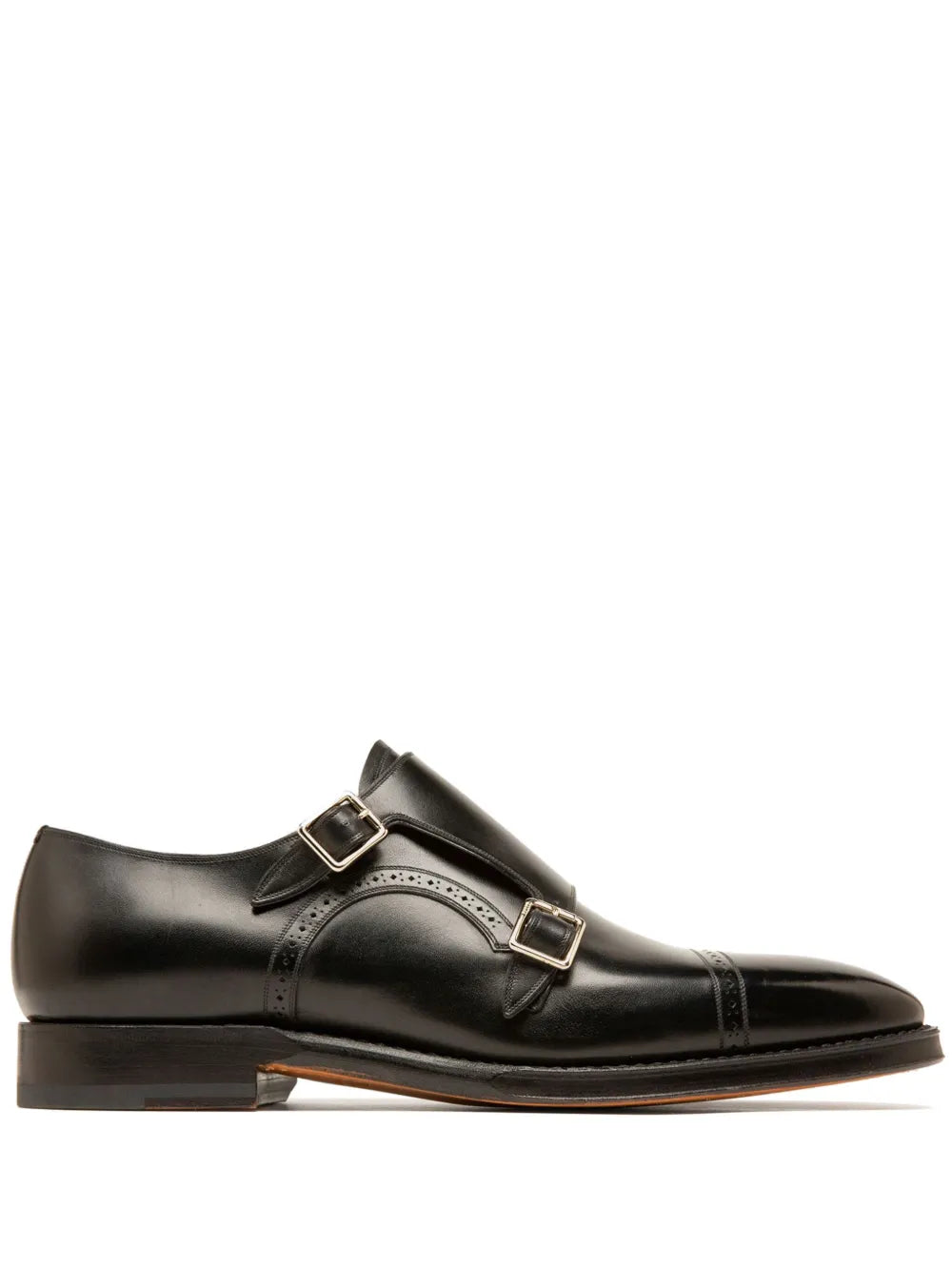 Bally leather monk shoes