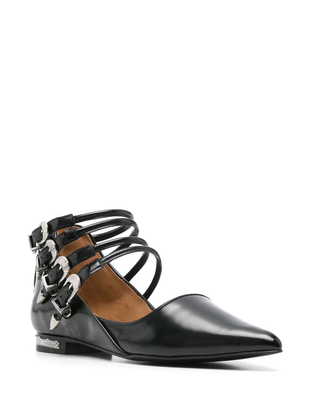 Toga Pulla buckle-detailed ballet flats