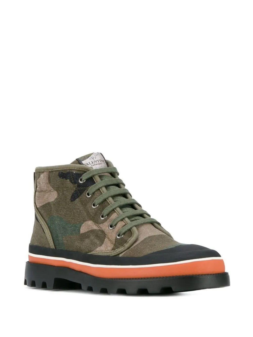 Valentino Garavani camouflage-print boots