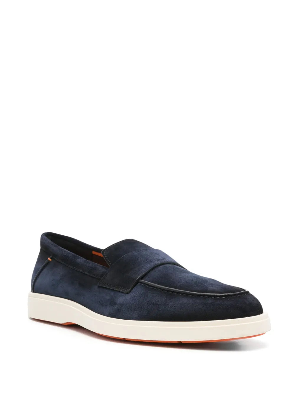 Santoni suede loafers