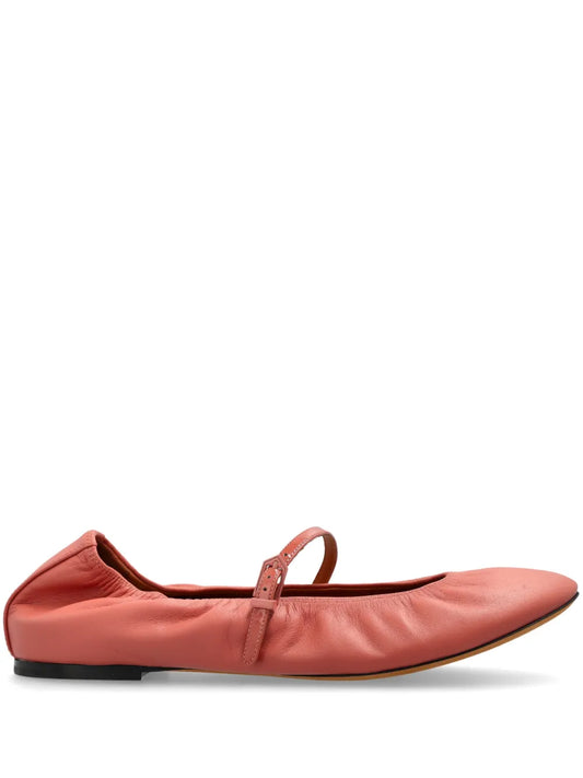 Lanvin leather ballerina shoes