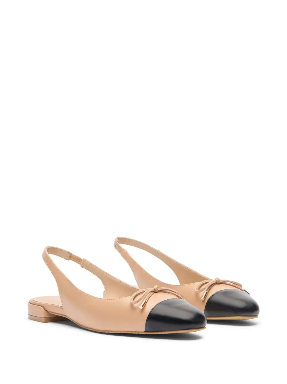 Stuart Weitzman Sleek Bow ballet flats