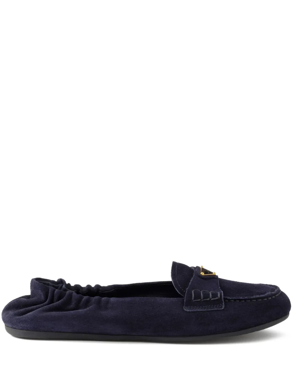 Prada suede loafers