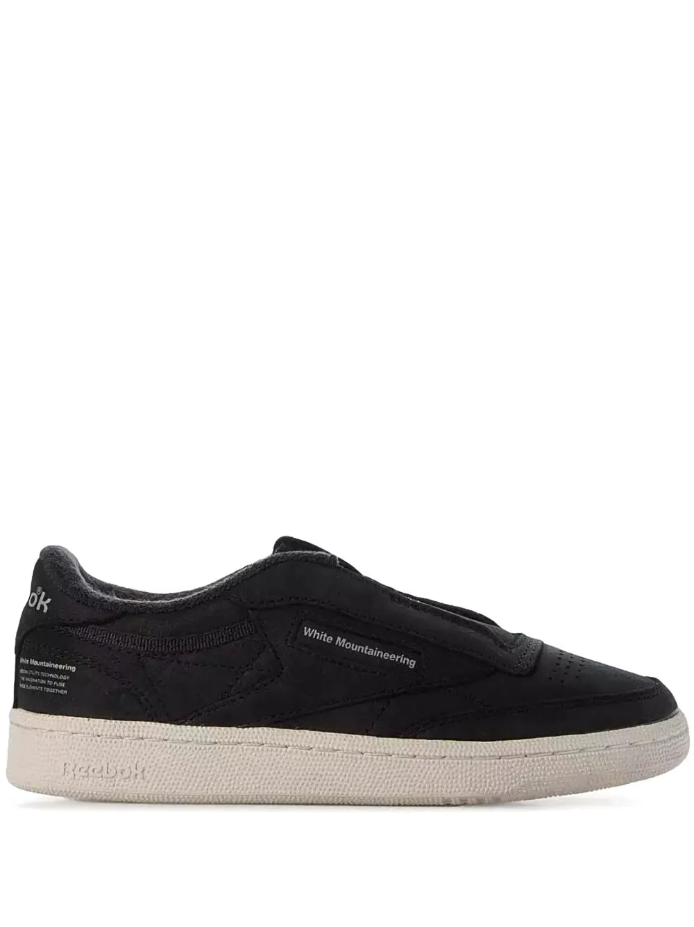Reebok x White Mountaineering Club C 85 "Black/Chalk/Grey" sneakers
