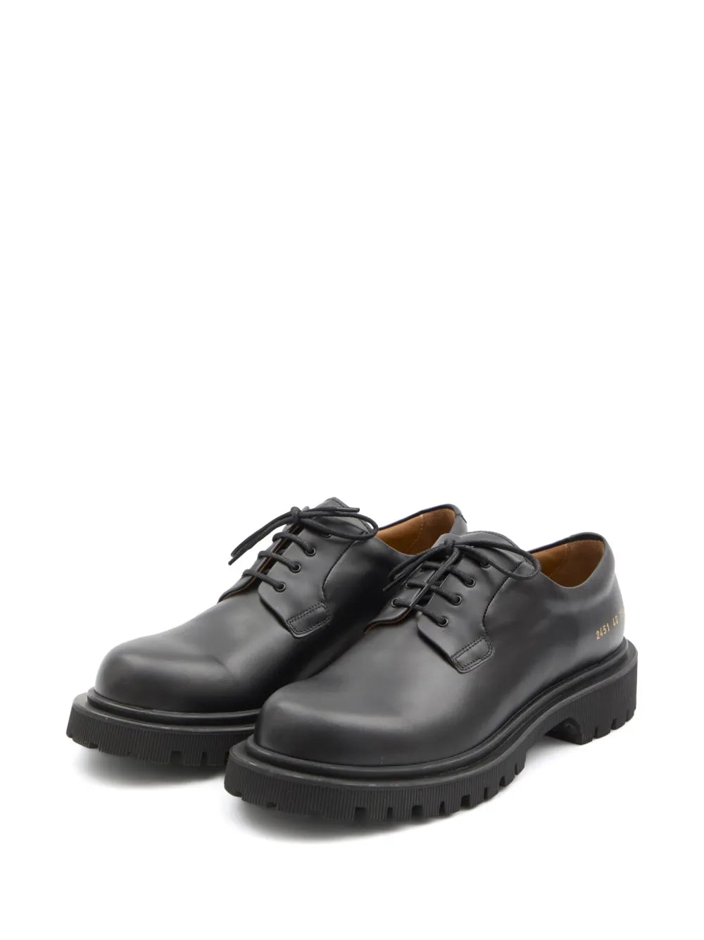 Common Projects leather derby shoes