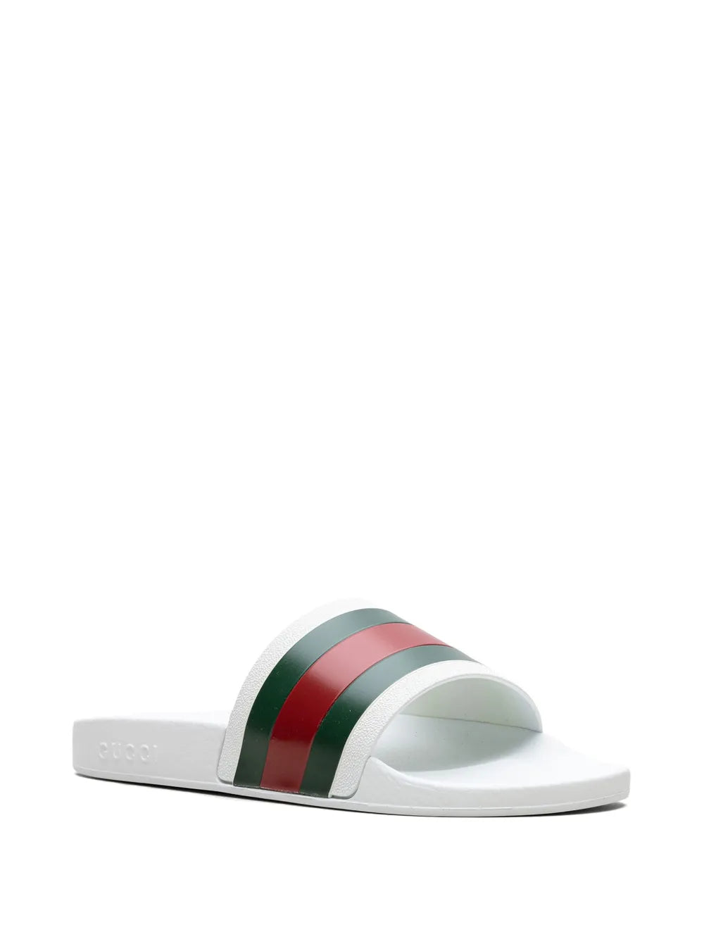 Gucci Pursuit 72 "White/Red/Green" slides
