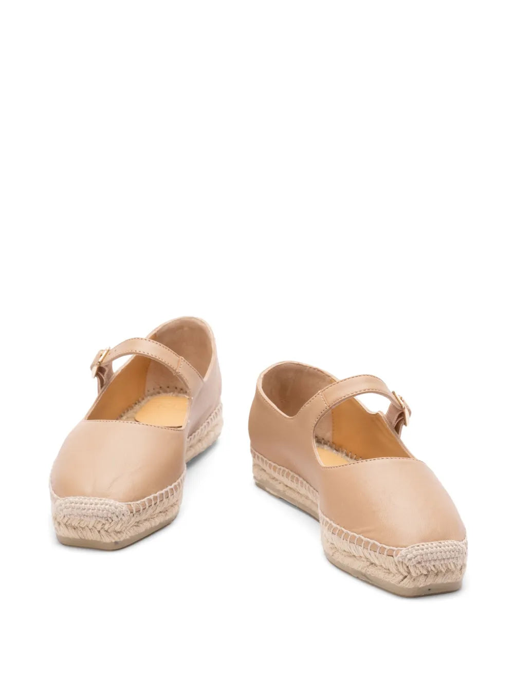 Castañer leather ballerina shoes