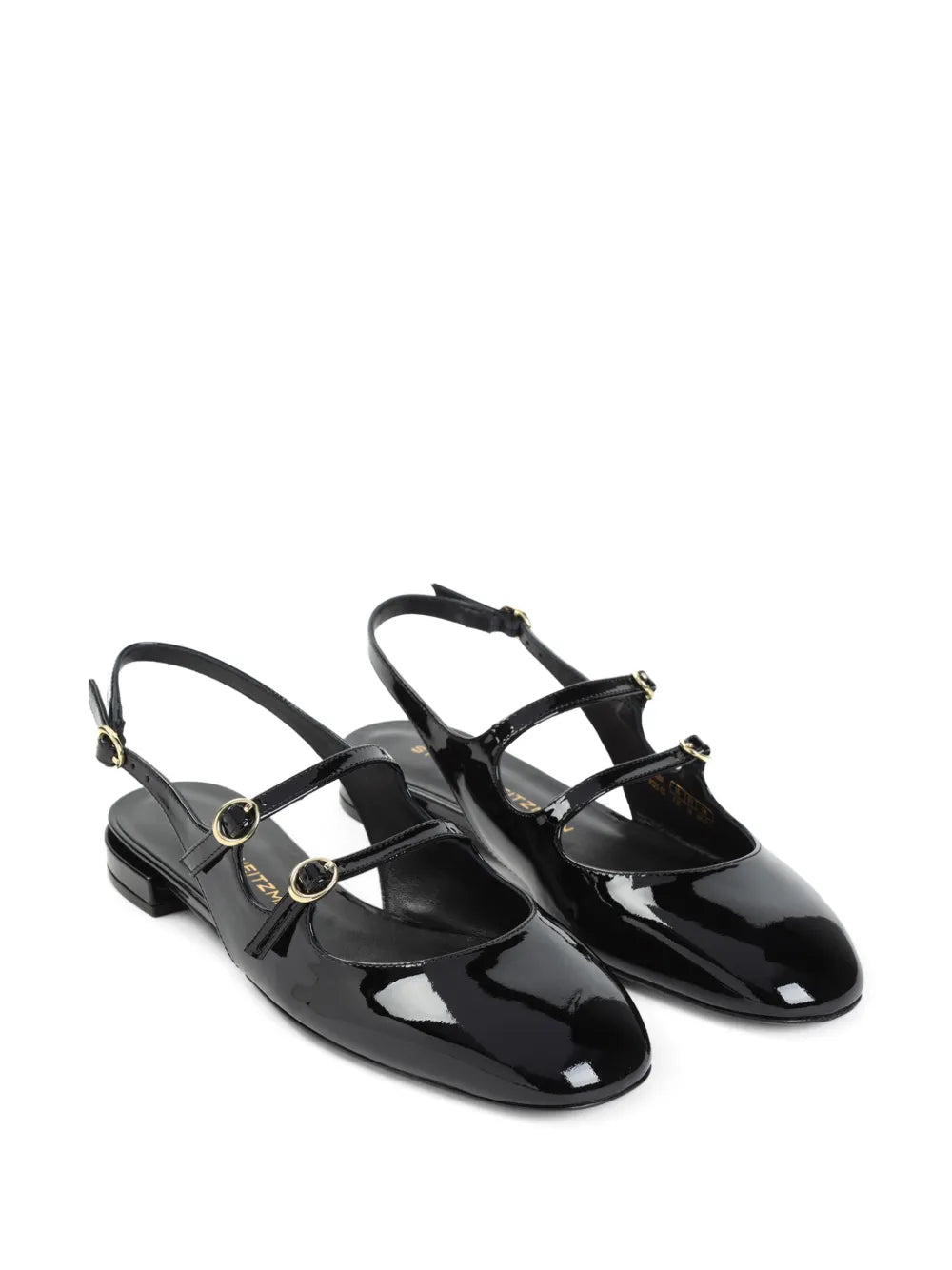 Stuart Weitzman patent leather ballet flats