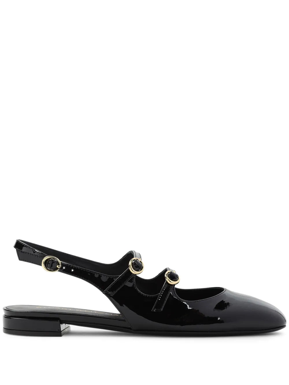 Stuart Weitzman patent leather ballet flats
