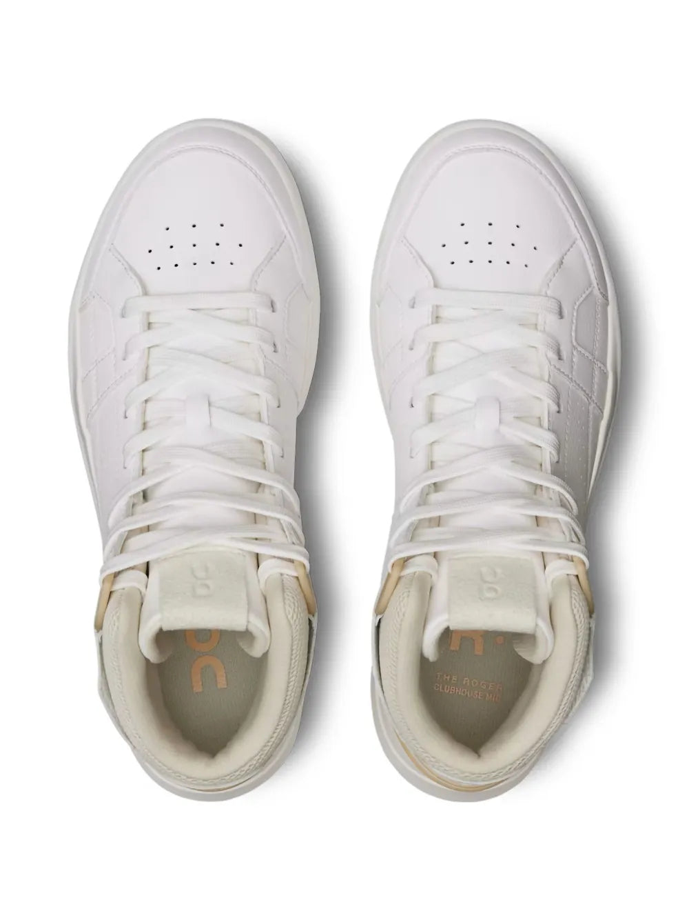 On Running On Roger Clubhouse Mid "White Savannah" sneakers