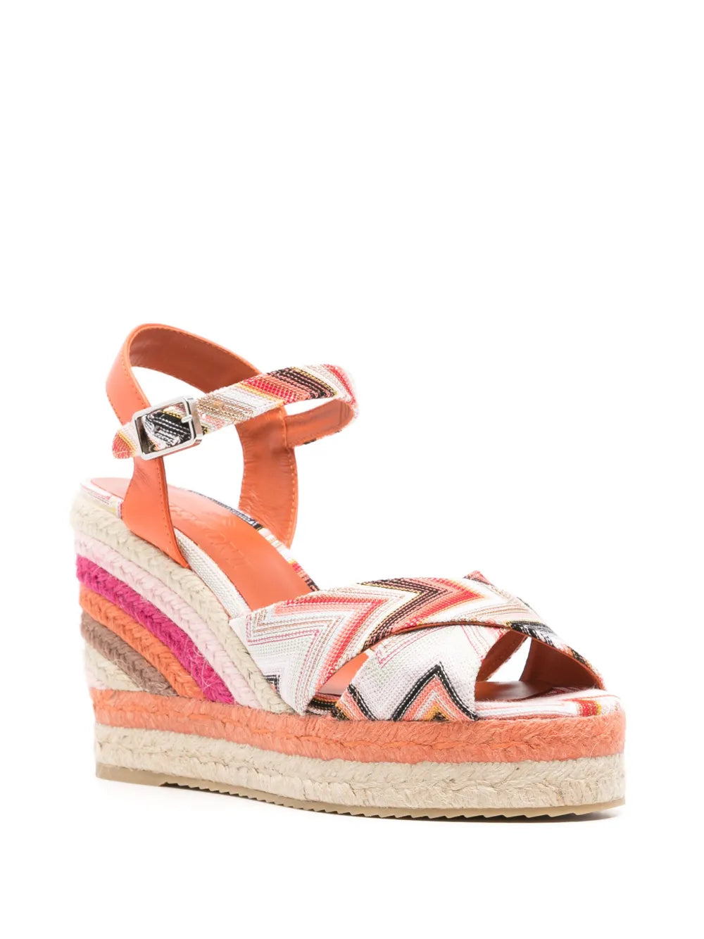 Missoni zigzag-woven espadrilles