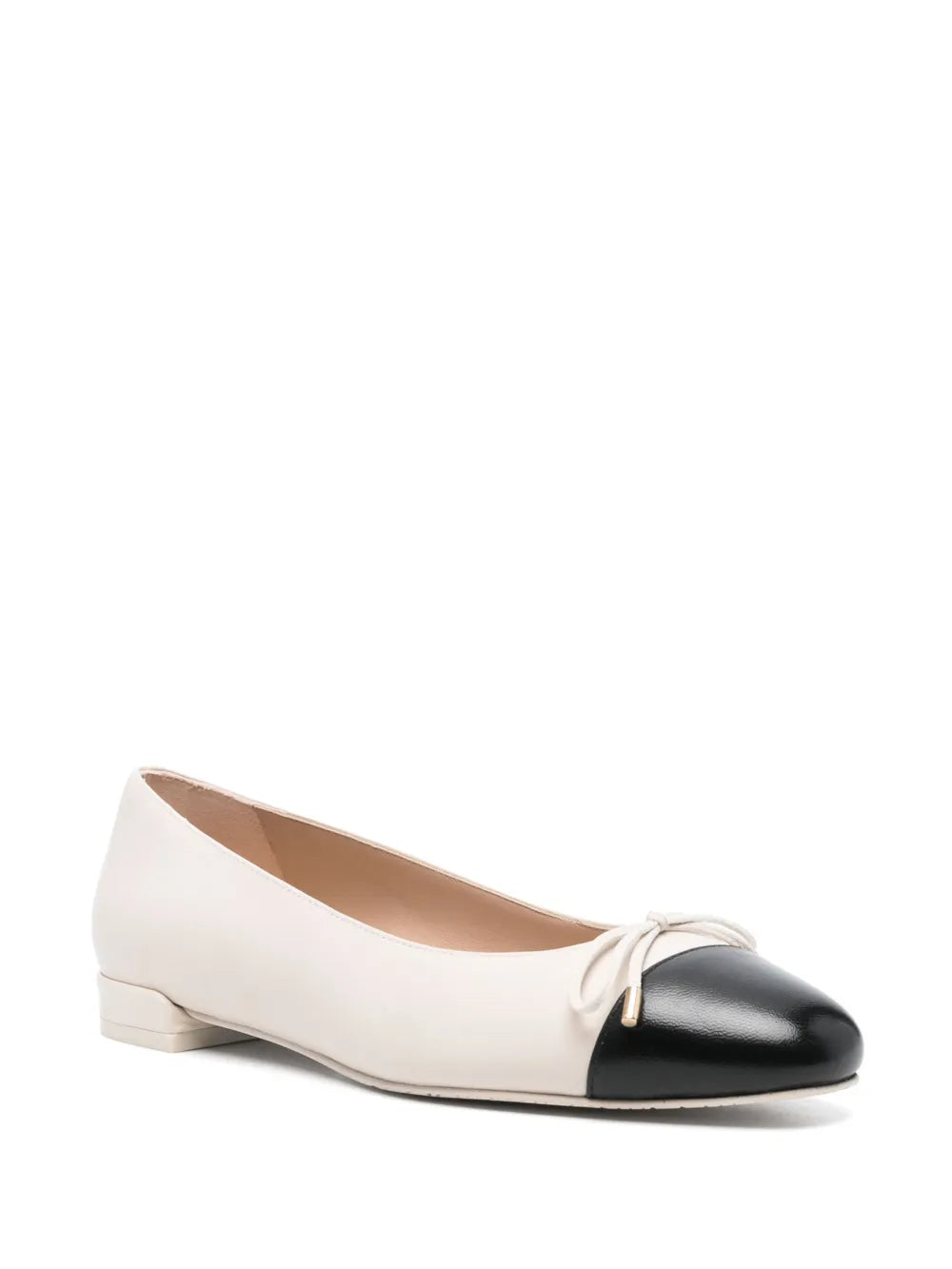 Stuart Weitzman Sleek Bow ballet flats