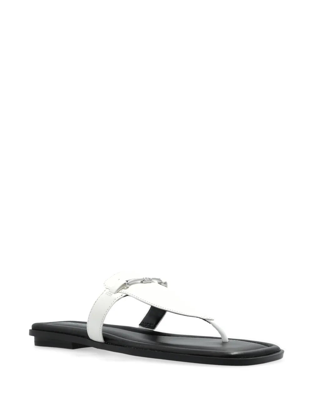 Michael Michael Kors logo-plaque flip-flops