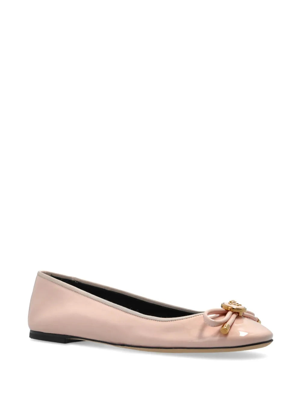 Versace Medusa-Head ballerina shoes