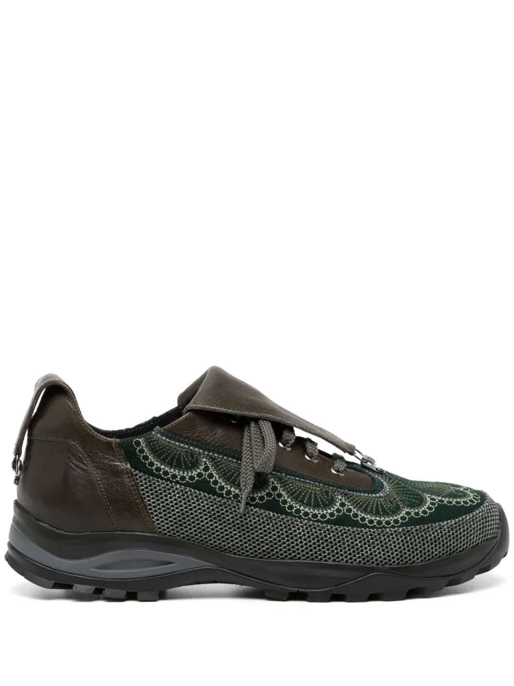 Kiko Kostadinov embroidered lace-up shoes