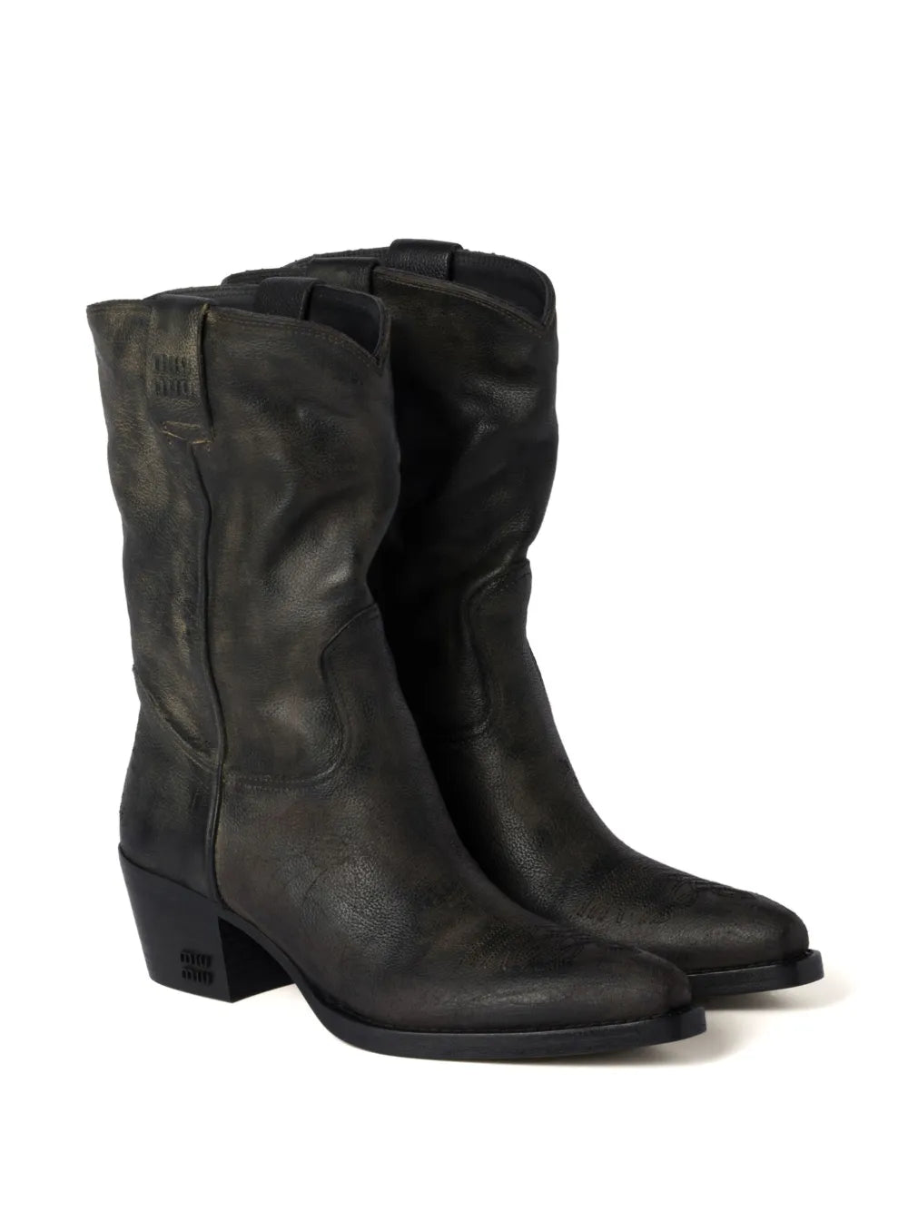 Miu Miu leather boots