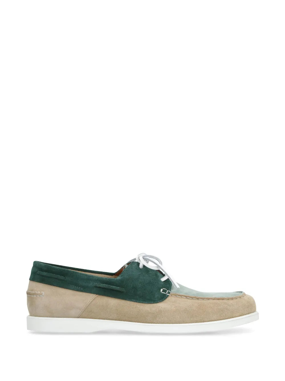 Doucal's suede boat shoes
