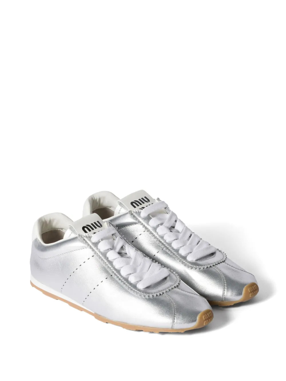Miu Miu leather sneakers