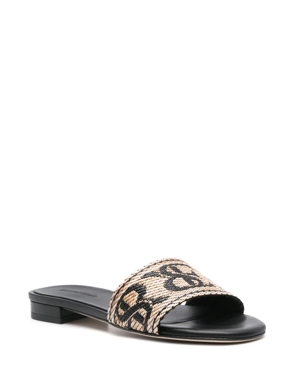 Ermanno Scervino logo-jacquard sandals