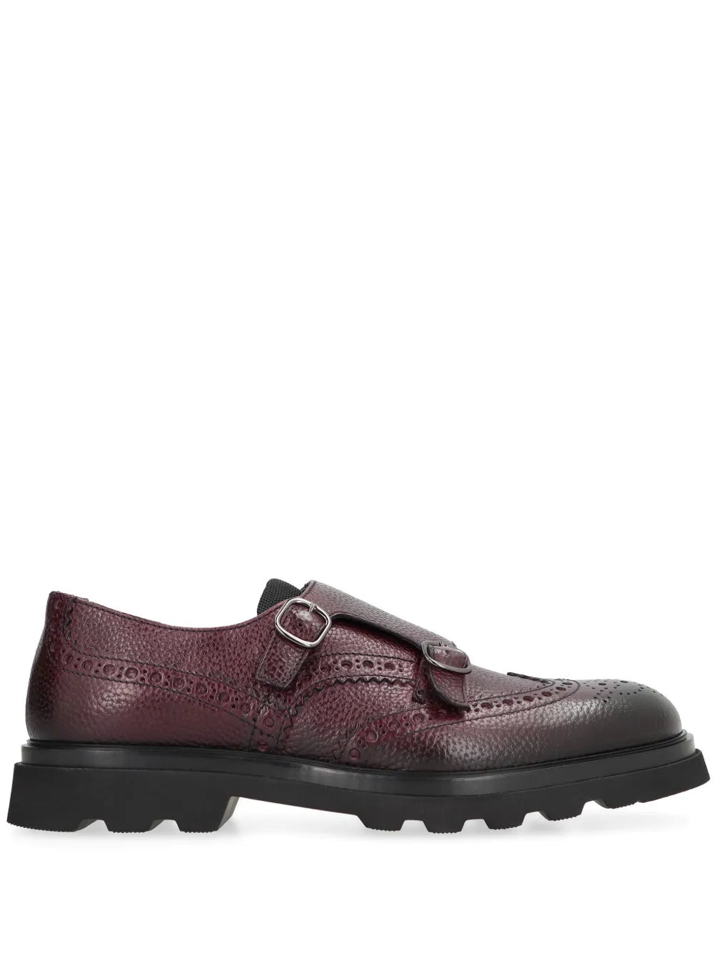 Doucal's leather monk shoes