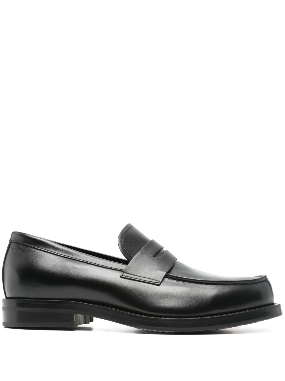 BOSS leather loafers