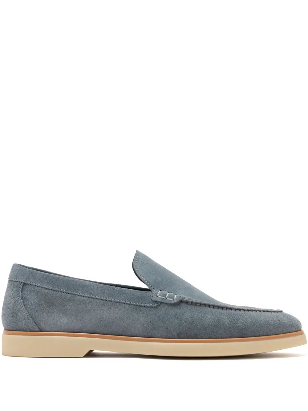 Magnanni suede loafers